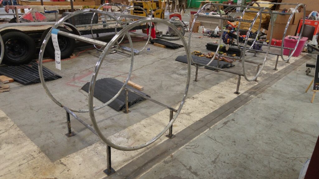 Dream Swing rebuild — shop photo