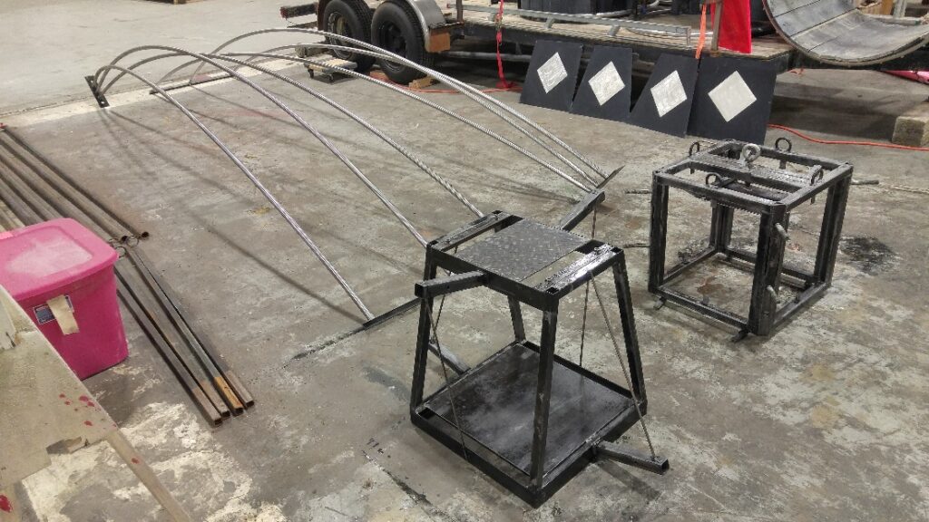 Dream Swing rebuild — shop photo