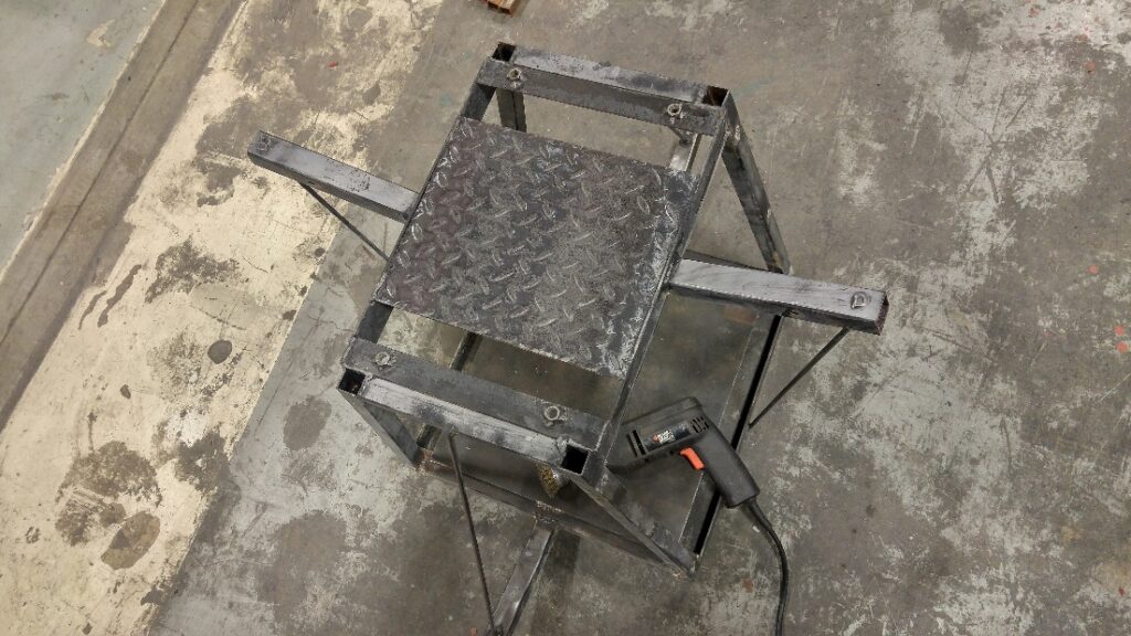 Dream Swing rebuild — shop photo