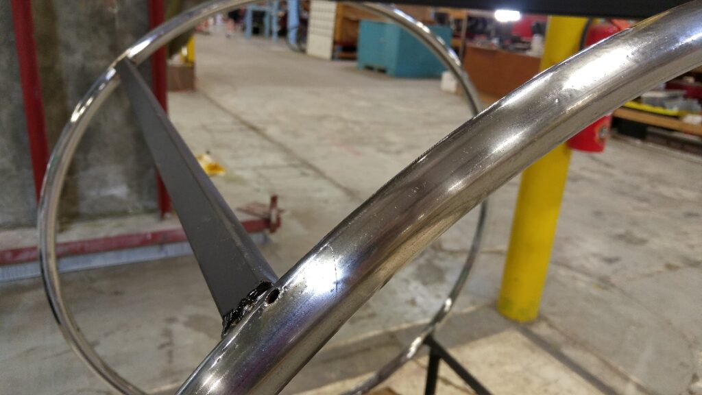 Dream Swing rebuild — shop photo