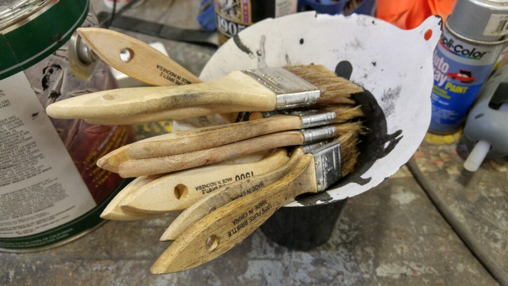 Dream Swing rebuild — shop photo