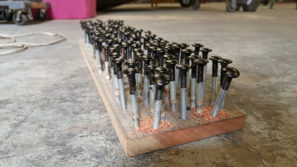 Dream Swing rebuild — shop photo